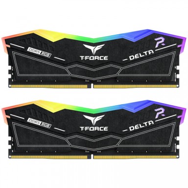 Memorie RAM TeamGroup Delta RGB Gaming 64GB DDR5 6000Mhz CL38 Dual Channel Kit
